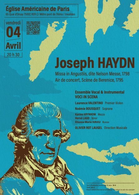 Affiche du prochain concert